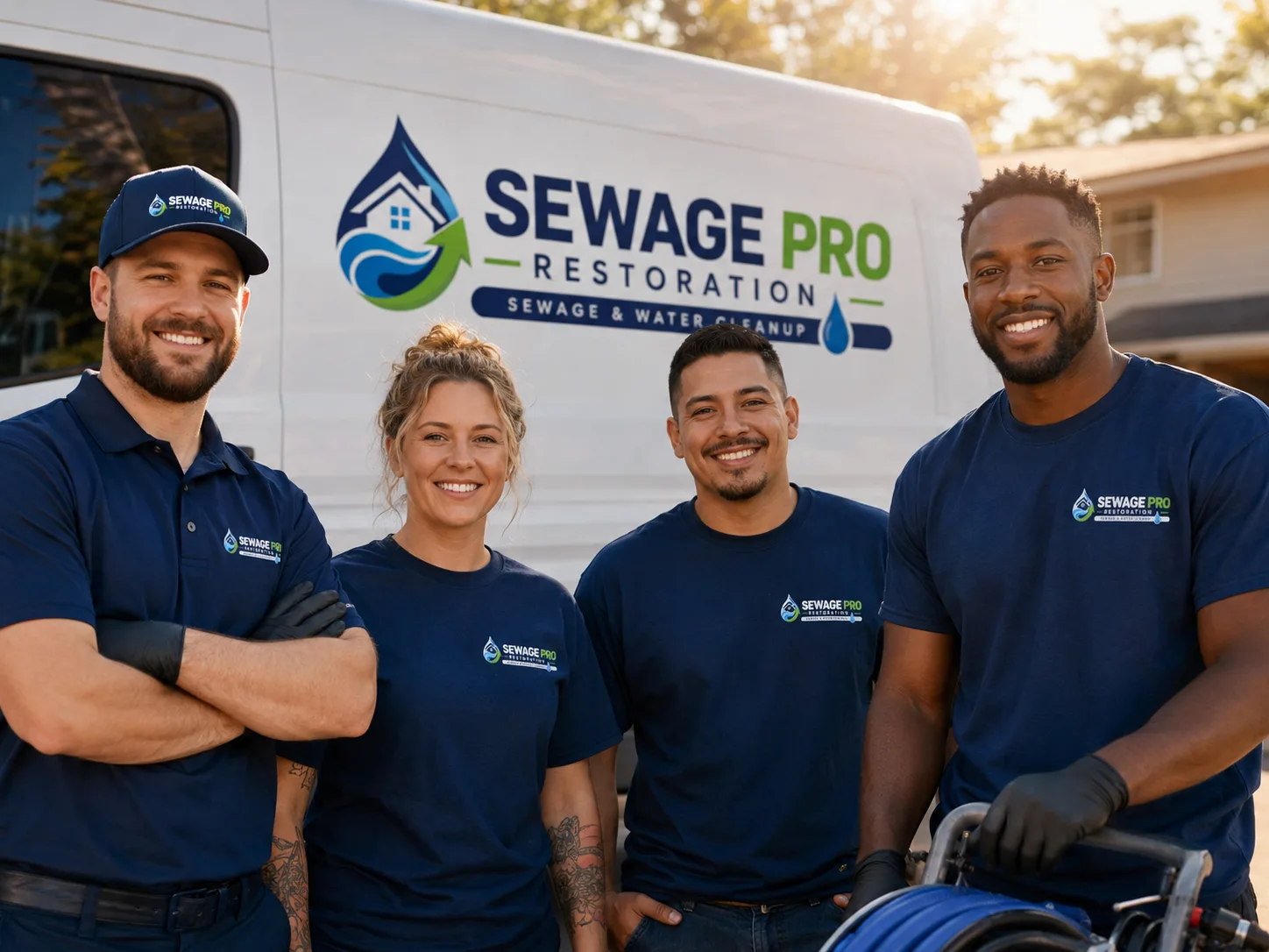 Sewage Cleanup Services company in Ryder, ND